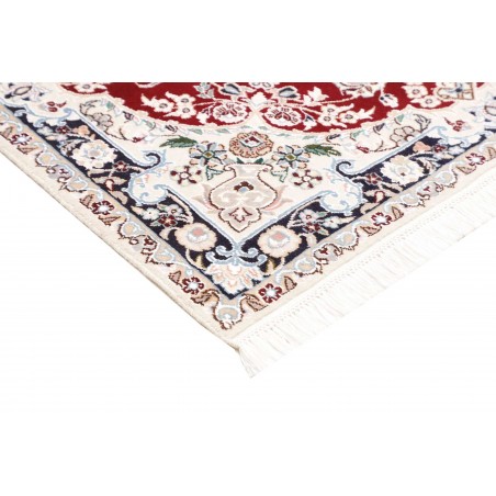 Tappeto Nain 9La Persia bianco grigio 107x154