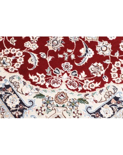 Tappeto Nain 9La Persia bianco grigio 107x154