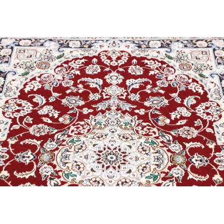 Tappeto Nain 9La Persia bianco grigio 107x154