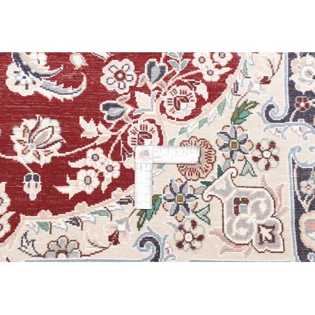 Tappeto Nain 9La Persia bianco grigio 107x154