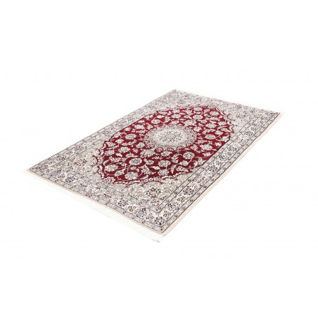 Tappeto Nain 9La Persia bianco marrone 113x175