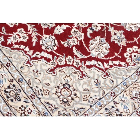 Tappeto Nain 9La Persia bianco marrone 113x175