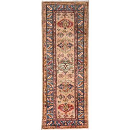 Tappeto Kazak Fine Pakistan marrone grigio 64x179