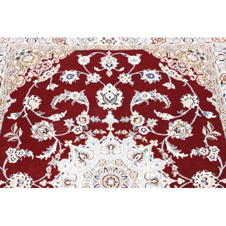 Tappeto Nain 9La Persia bianco grigio 101x162