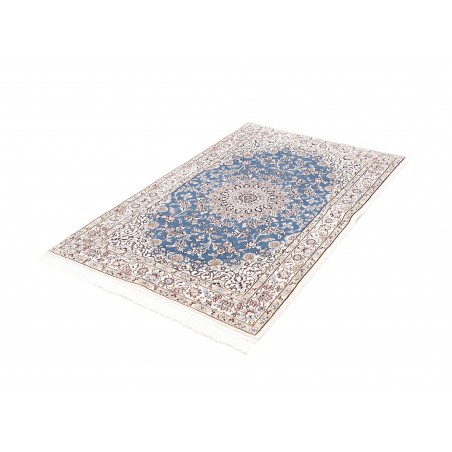 Tappeto Nain 9La Persia azzurro blu 103x156