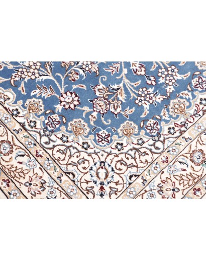 Tappeto Nain 9La Persia azzurro blu 103x156