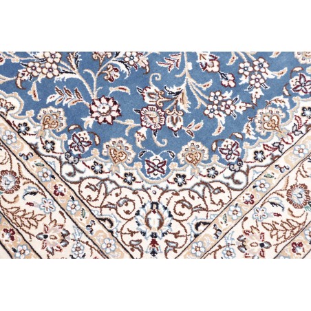 Tappeto Nain 9La Persia azzurro blu 103x156