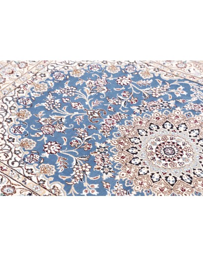 Tappeto Nain 9La Persia azzurro blu 103x156
