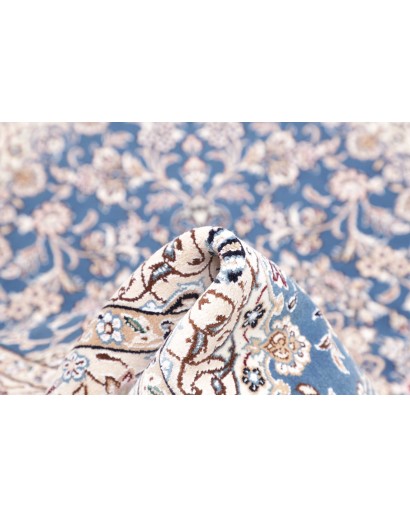 Tappeto Nain 9La Persia azzurro blu 103x156
