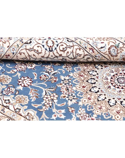 Tappeto Nain 9La Persia azzurro blu 103x156