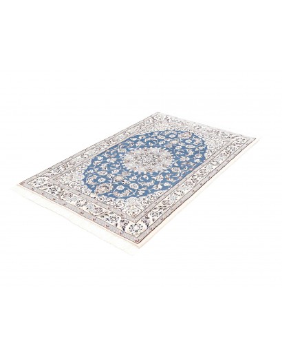 Tappeto Nain 9La Persia blu 104x155