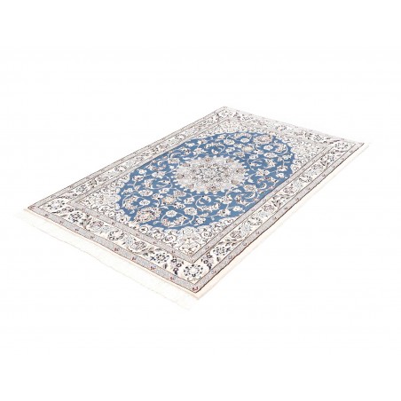 Tappeto Nain 9La Persia blu 104x155