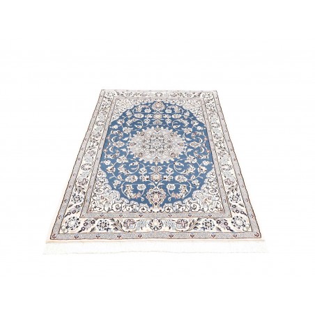 Tappeto Nain 9La Persia blu 104x155