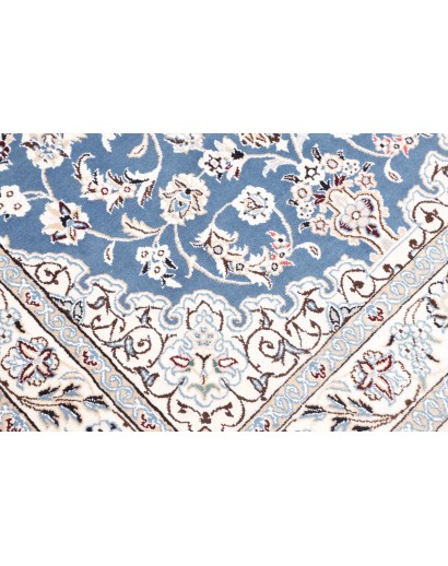 Tappeto Nain 9La Persia blu 104x155