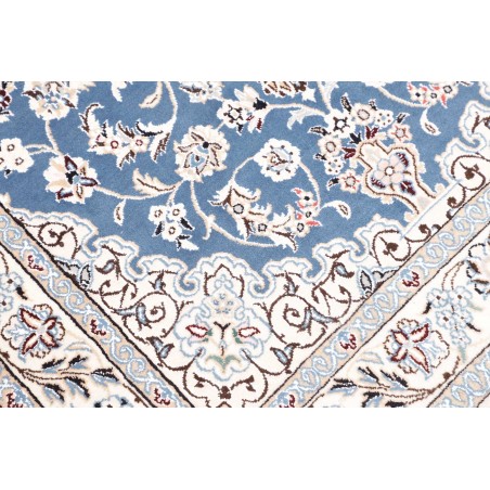 Tappeto Nain 9La Persia blu 104x155
