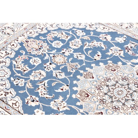 Tappeto Nain 9La Persia blu 104x155