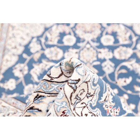 Tappeto Nain 9La Persia blu 104x155