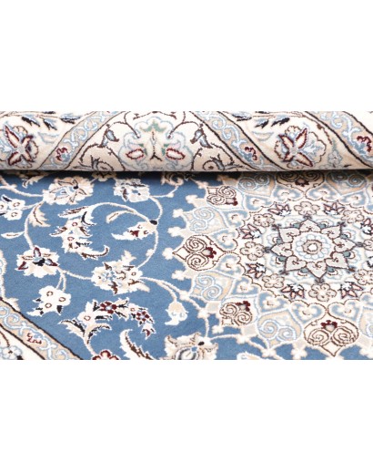 Tappeto Nain 9La Persia blu 104x155