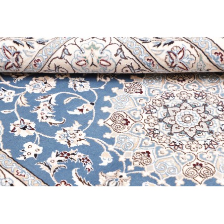 Tappeto Nain 9La Persia blu 104x155
