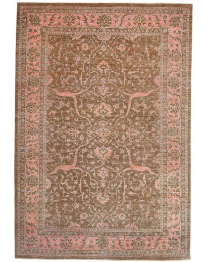 Tappeto Zigler Fine Pakistan marrone bianco 240x349