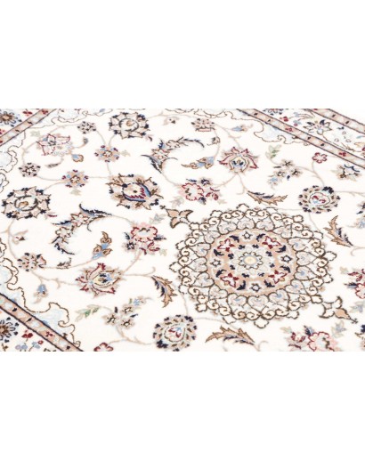 Tappeto Nain 6La Persia beige grigio 81x118