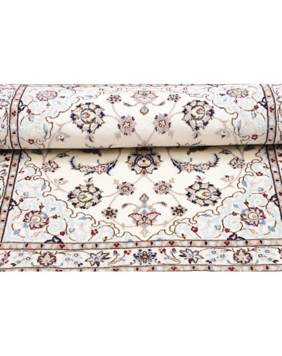 Tappeto Nain 6La Persia beige grigio 81x118