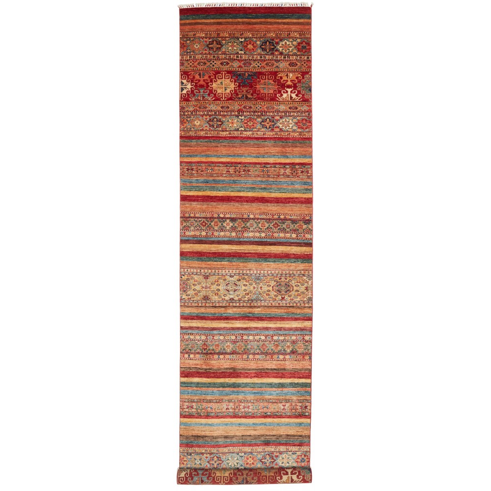 Tappeto Samarkand Pakistan rosso 106x470 Tappeto Samarkand Pakistan rosso 106x470