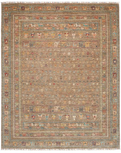 Tappeto Rubin Pakistan marrone bianco 242x300