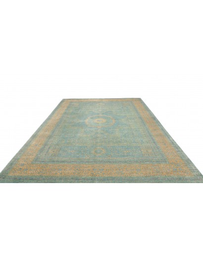 Tappeto Mamlouk Pakistan azzurro marrone 267x358
