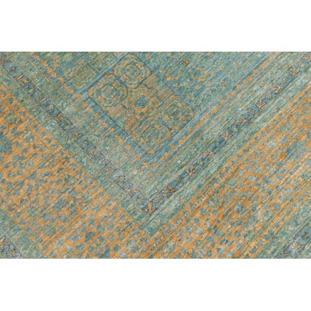 Tappeto Mamlouk Pakistan azzurro marrone 267x358