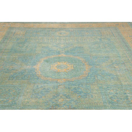 Tappeto Mamlouk Pakistan azzurro marrone 267x358