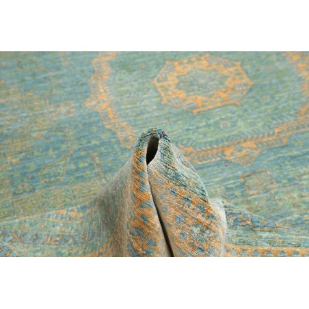 Tappeto Mamlouk Pakistan azzurro marrone 267x358