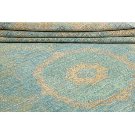 Tappeto Mamlouk Pakistan azzurro marrone 267x358