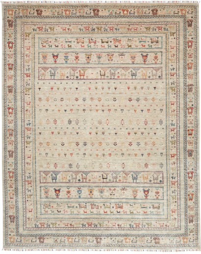 Tappeto Rubin Pakistan beige grigio 246x308