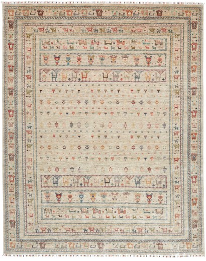 Tappeto Rubin Pakistan beige grigio 246x303