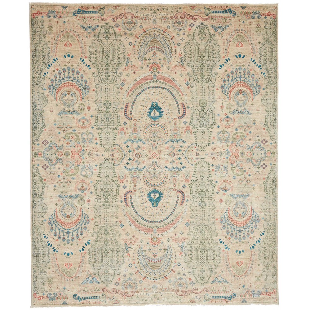 Tappeto Shahi Fine Pakistan beige grigio 245x302 Tappeto Shahi Fine Pakistan beige grigio 245x302