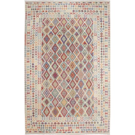 Tappeto Kilim Afghanistan beige marrone 317x499