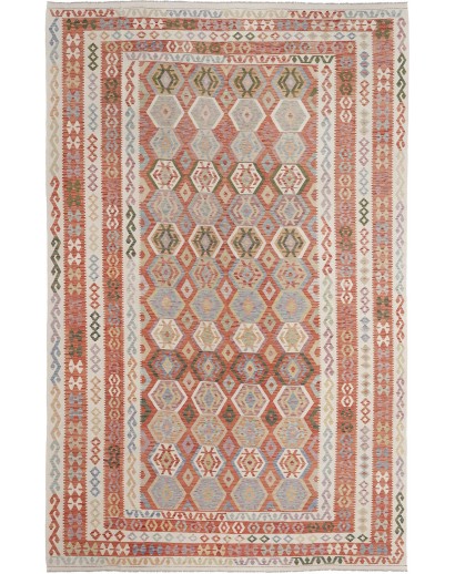 Tappeto Kilim Afghanistan marrone 312x494
