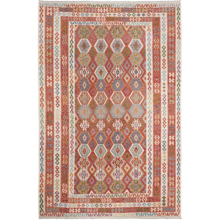 Tappeto Kilim Afghanistan marrone 320x487