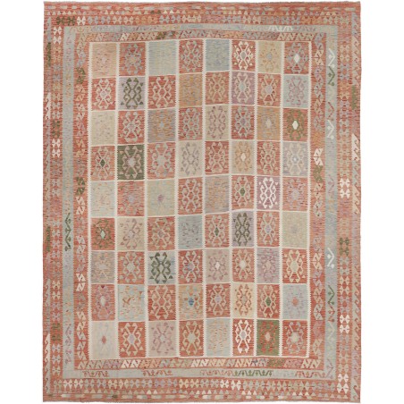 Tappeto Kilim Afghanistan marrone 404x496