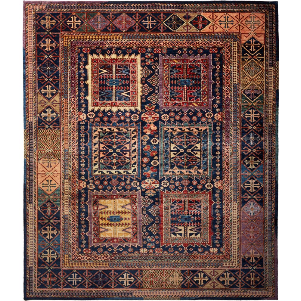 Tappeto Tribal Pakistan grigio arancione 251x296 Tappeto Tribal Pakistan grigio arancione 251x296