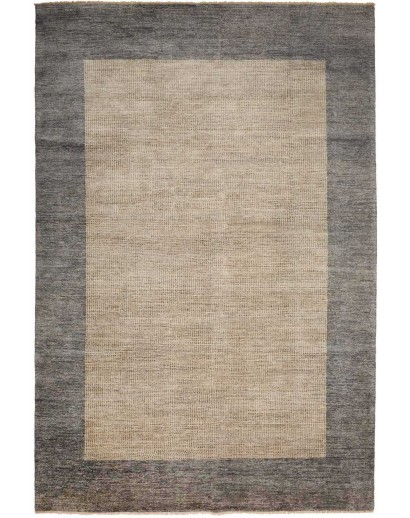 Tappeto Shayan Pakistan bianco azzurro 60x92