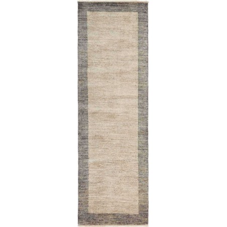 Tappeto Shayan Pakistan azzurro beige 79x202