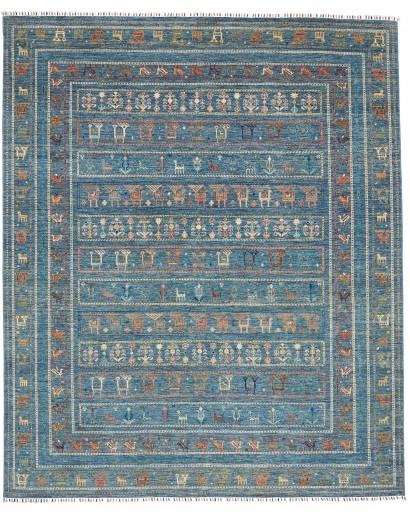 Tappeto Rubin Pakistan grigio bianco 245x295