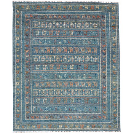 Tappeto Rubin Pakistan grigio bianco 245x295