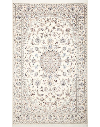 Tappeto Nain 9La Persia bianco beige 168x272