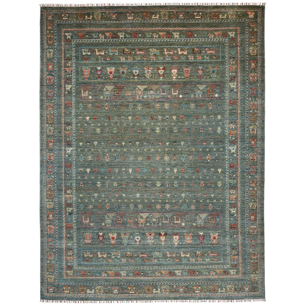 Tappeto Rubin Pakistan azzurro beige 239x316 Tappeto Rubin Pakistan azzurro beige 239x316