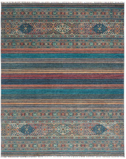 Tappeto Rubin Pakistan azzurro marrone 245x304