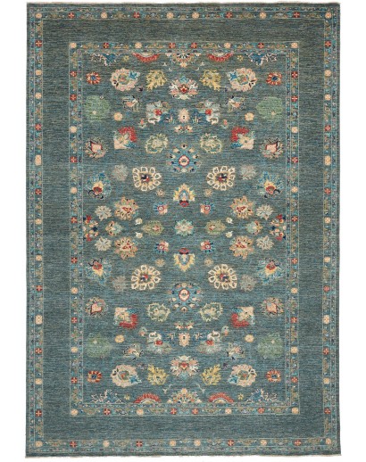 Tappeto Zigler Fine Pakistan azzurro marrone 245x360