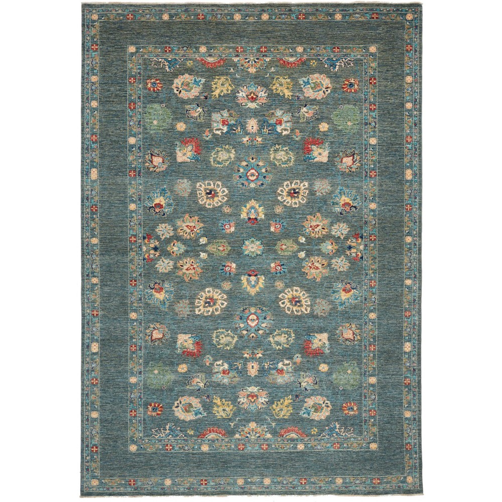 Tappeto Zigler Fine Pakistan azzurro marrone 245x360 Tappeto Zigler Fine Pakistan azzurro marrone 245x360